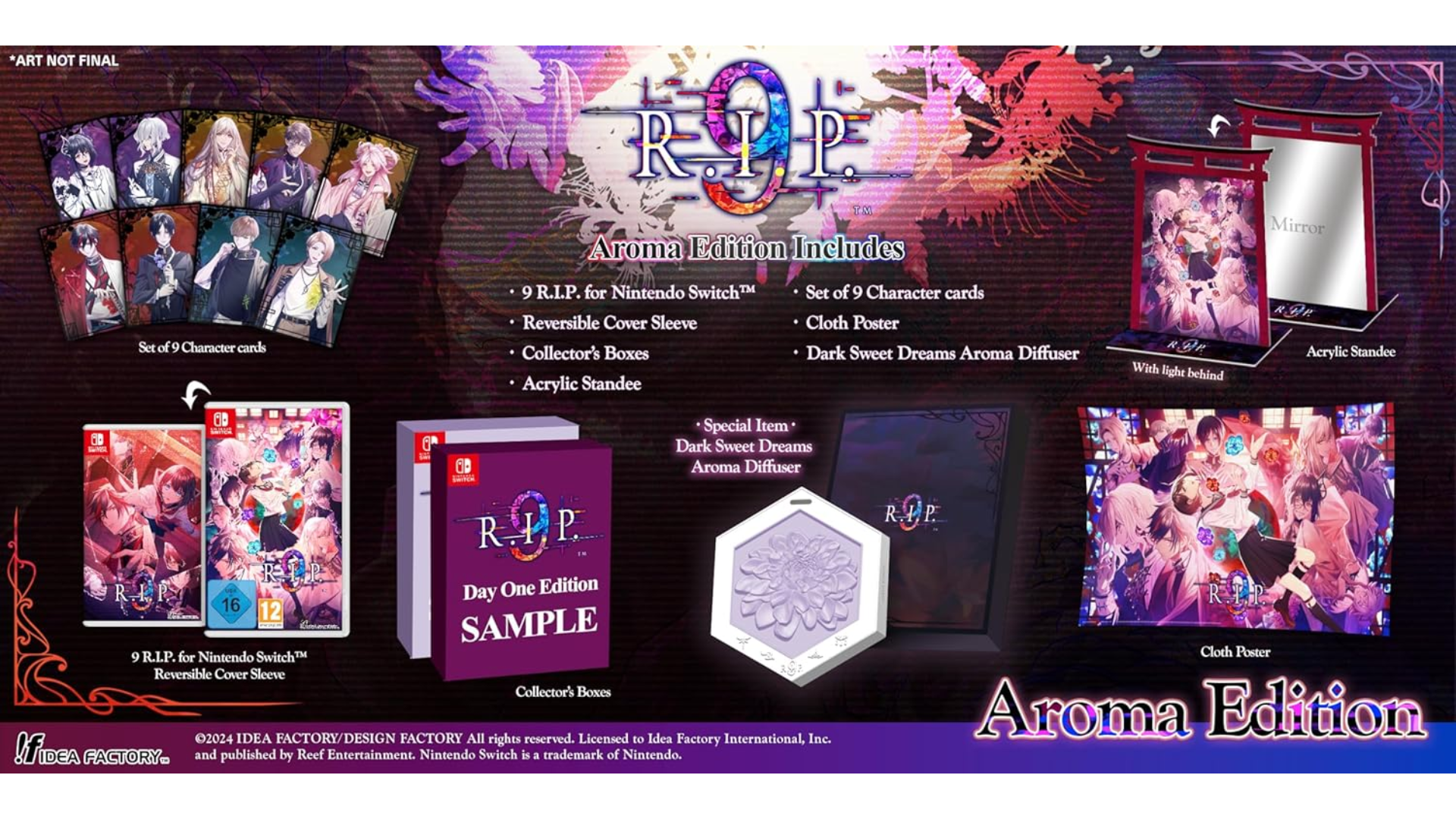 9 R.I.P. Aroma Edition Pre-orders Now Available