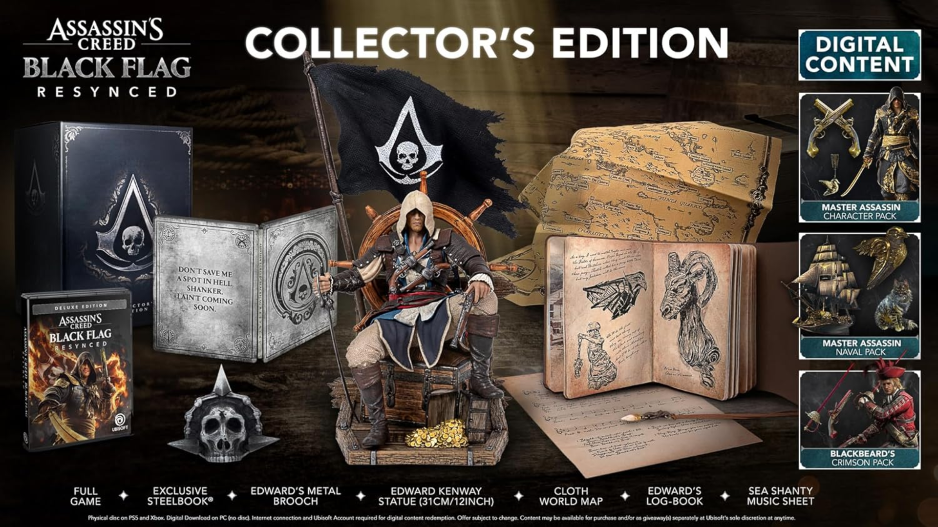 Assassin’s Creed Black Flag Resynced Collector’s Edition Revealed