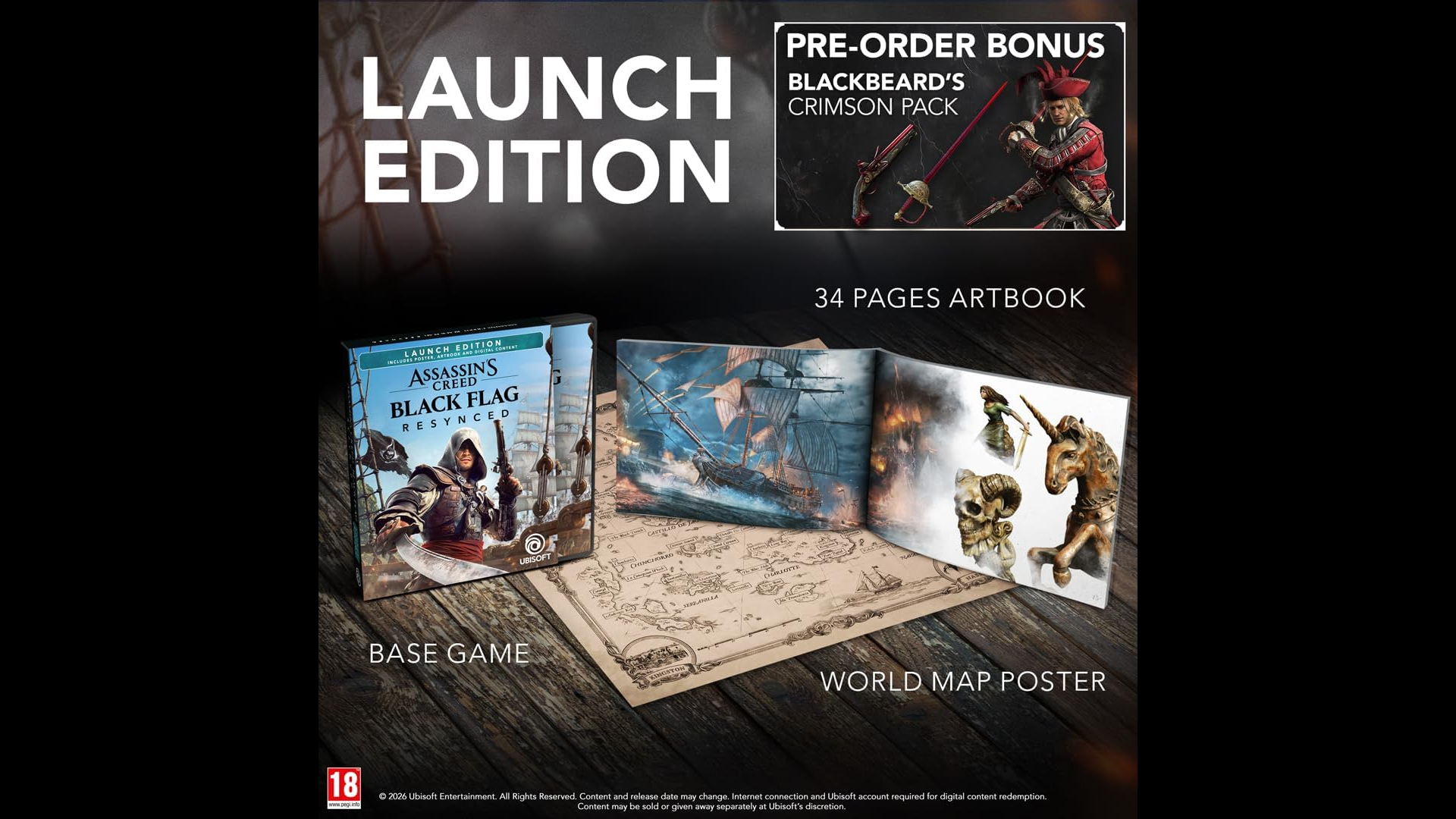 Assassin’s Creed Black Flag Resynced Launch Edition Revealed