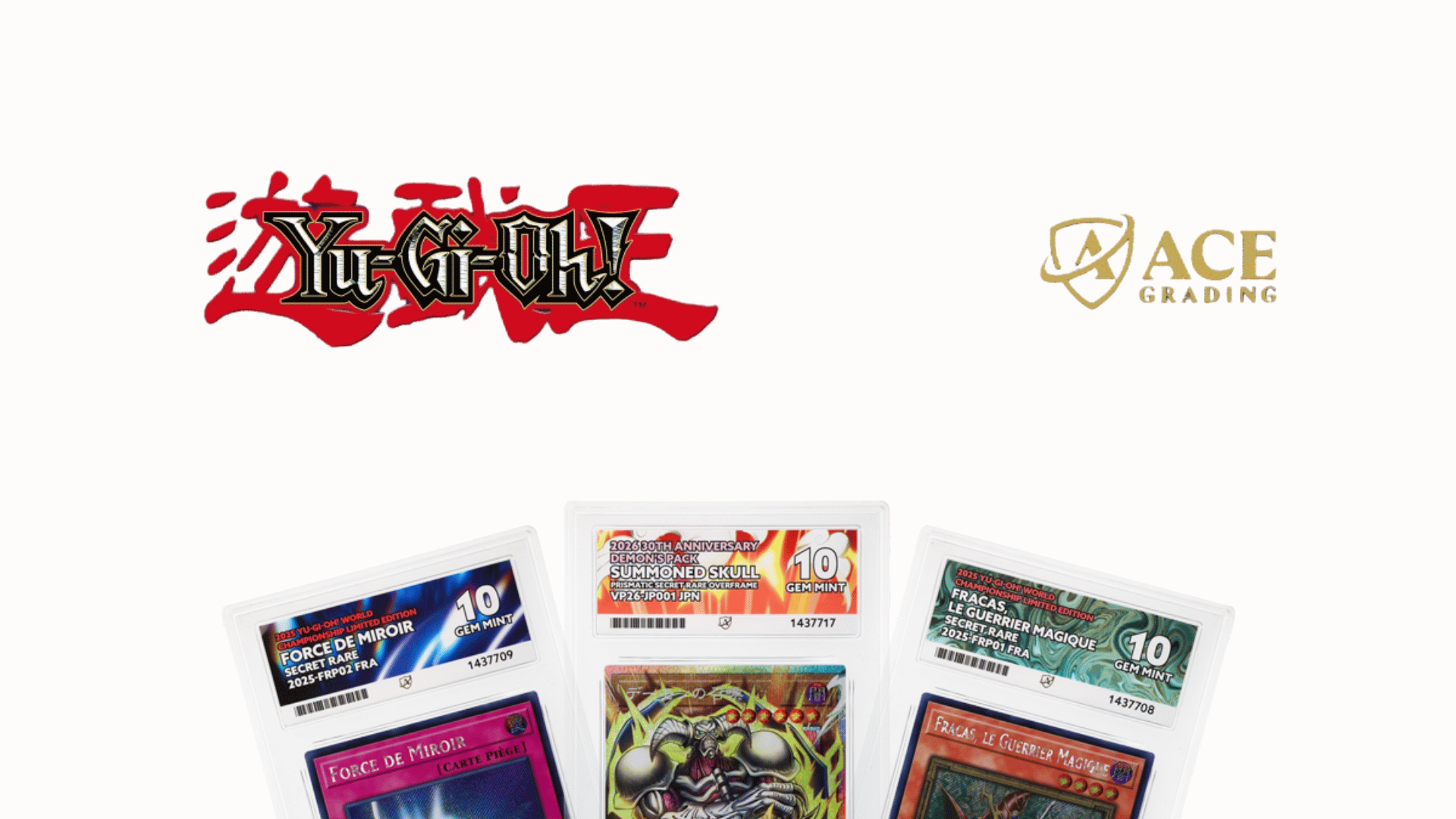 Yu-Gi-Oh! Grading Is Now Live at Ace Grading