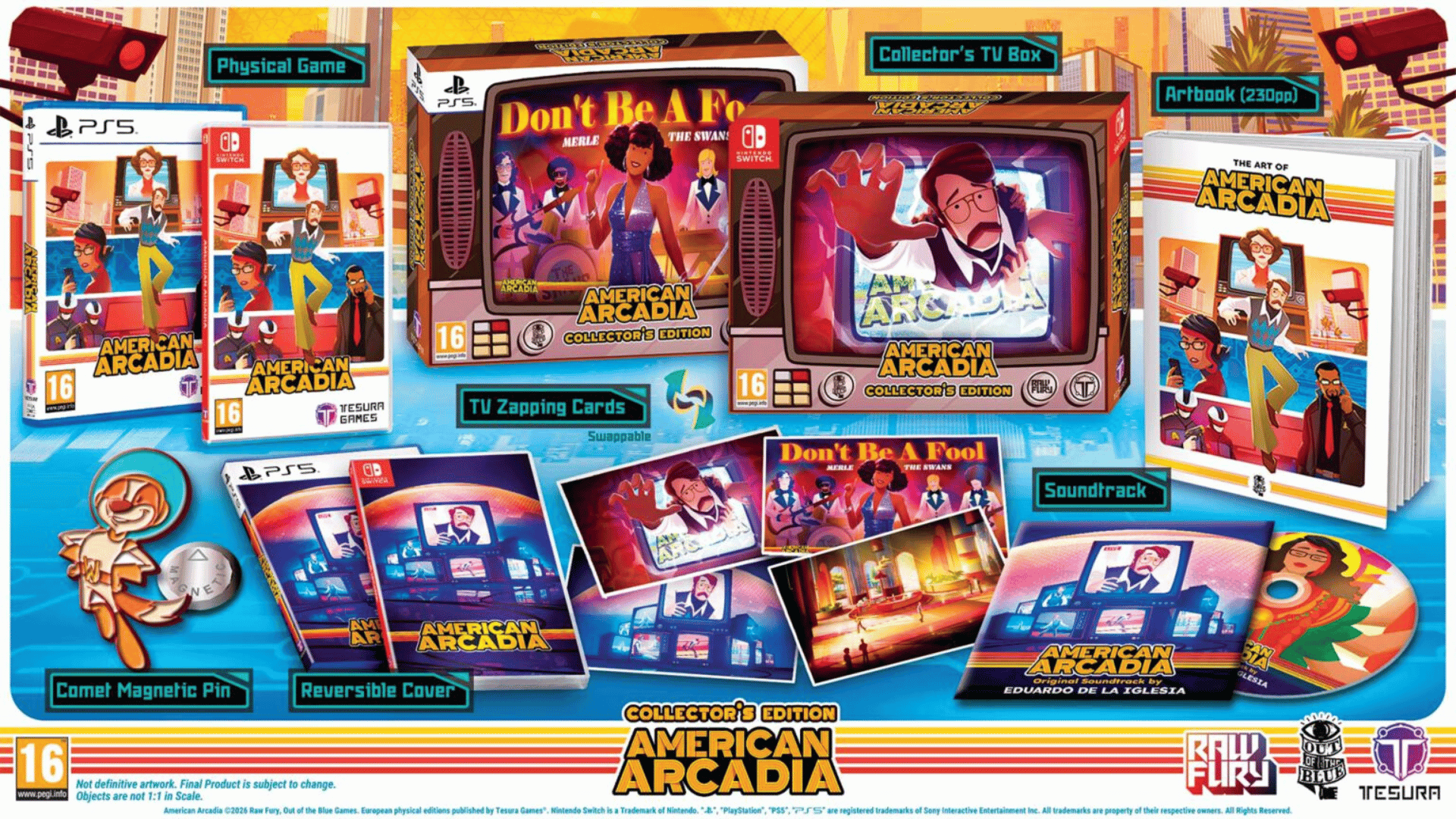 American Arcadia Collector's Edition Announced for PS5 & Switch