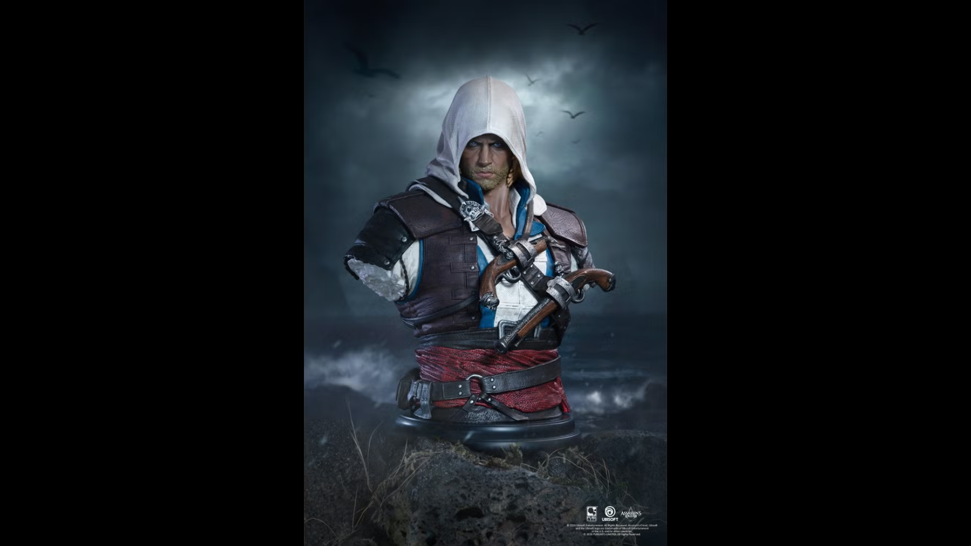 Assassin’s Creed Black Flag Edward Kenway 1/4 Scale Bust Revealed
