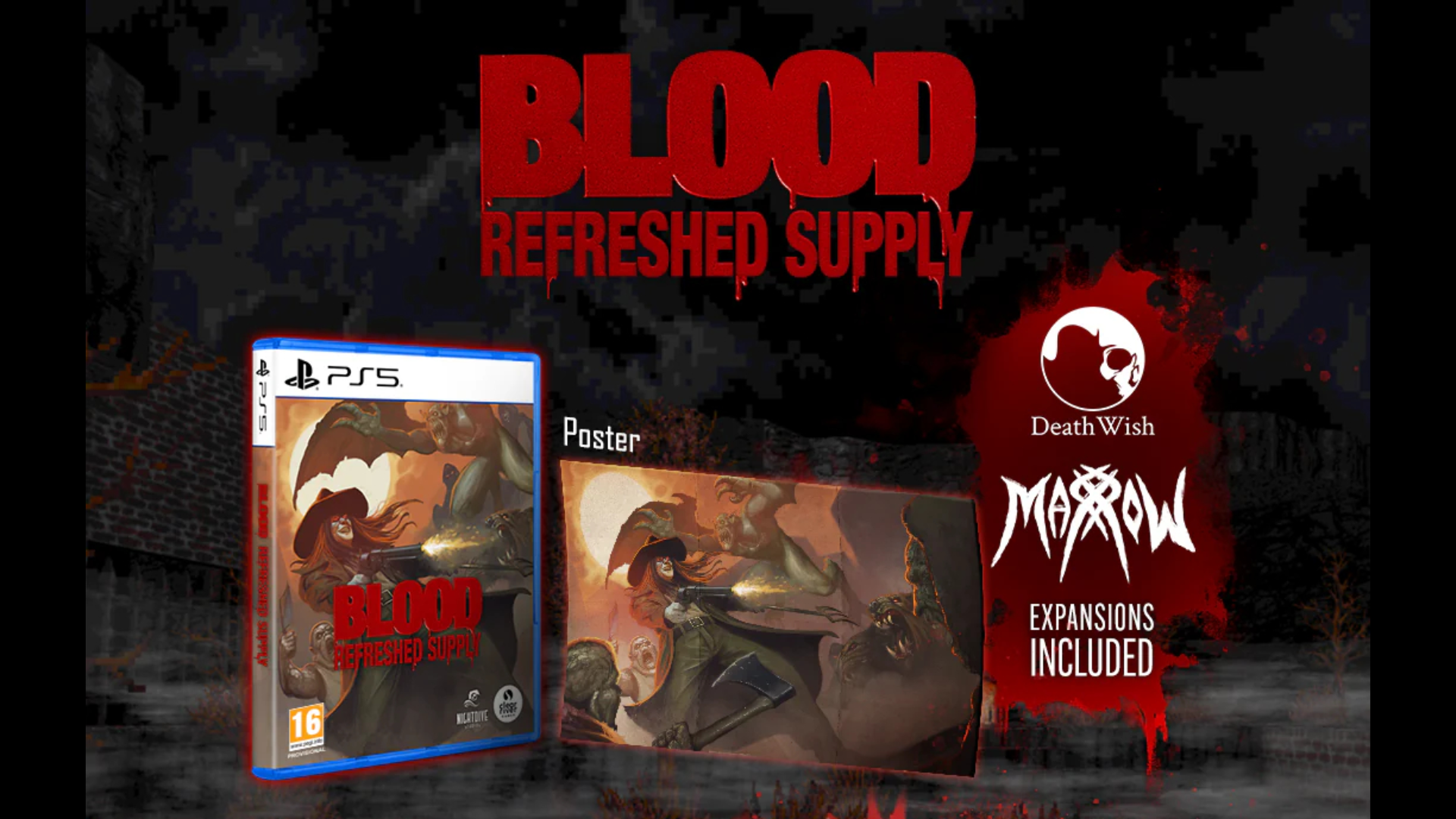 Blood: Refreshed Supply PS5 Physical Edition Launches August 2026