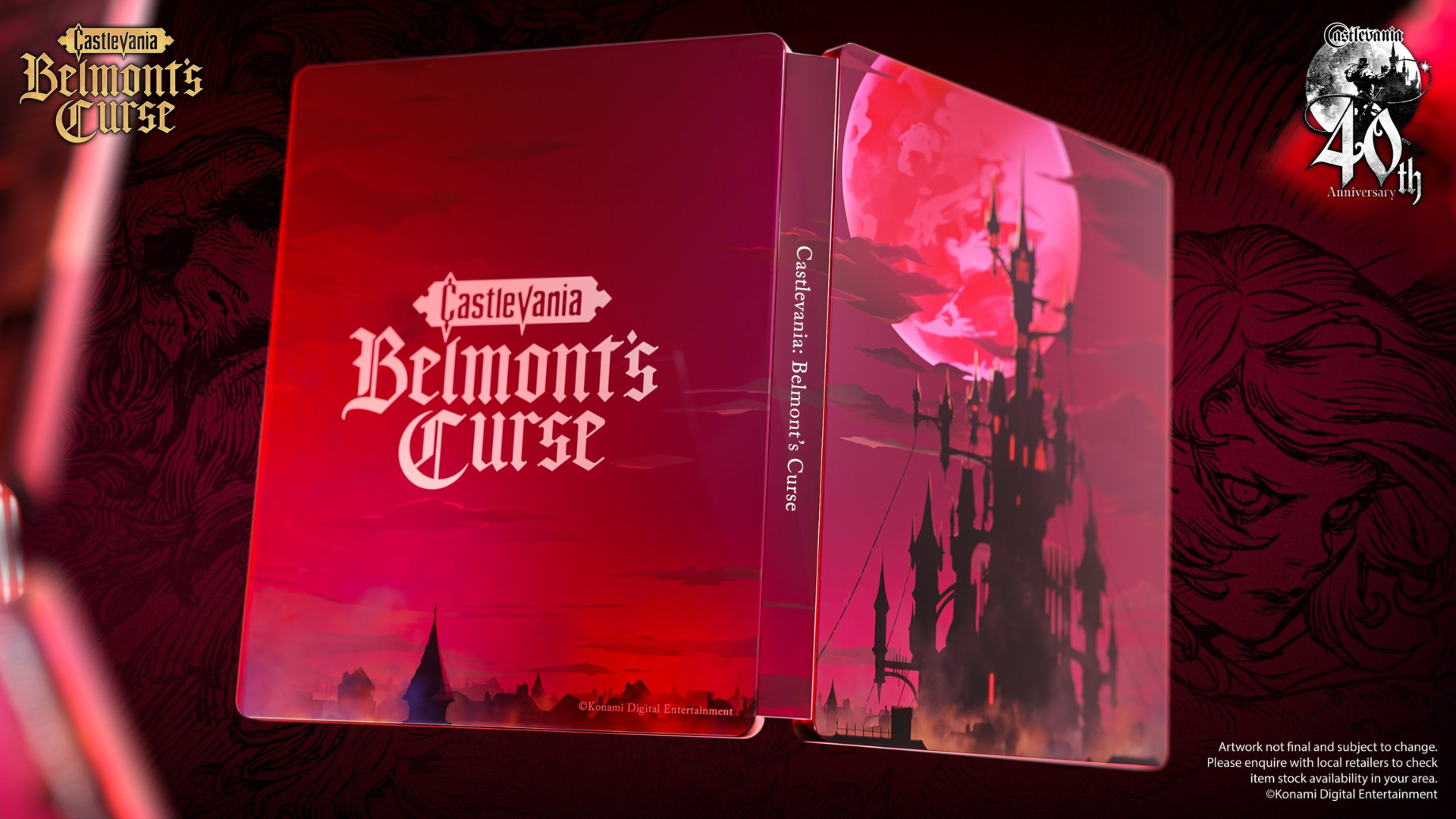 Castlevania Belmont’s Curse Steelbook Pre-Order Bonus Revealed