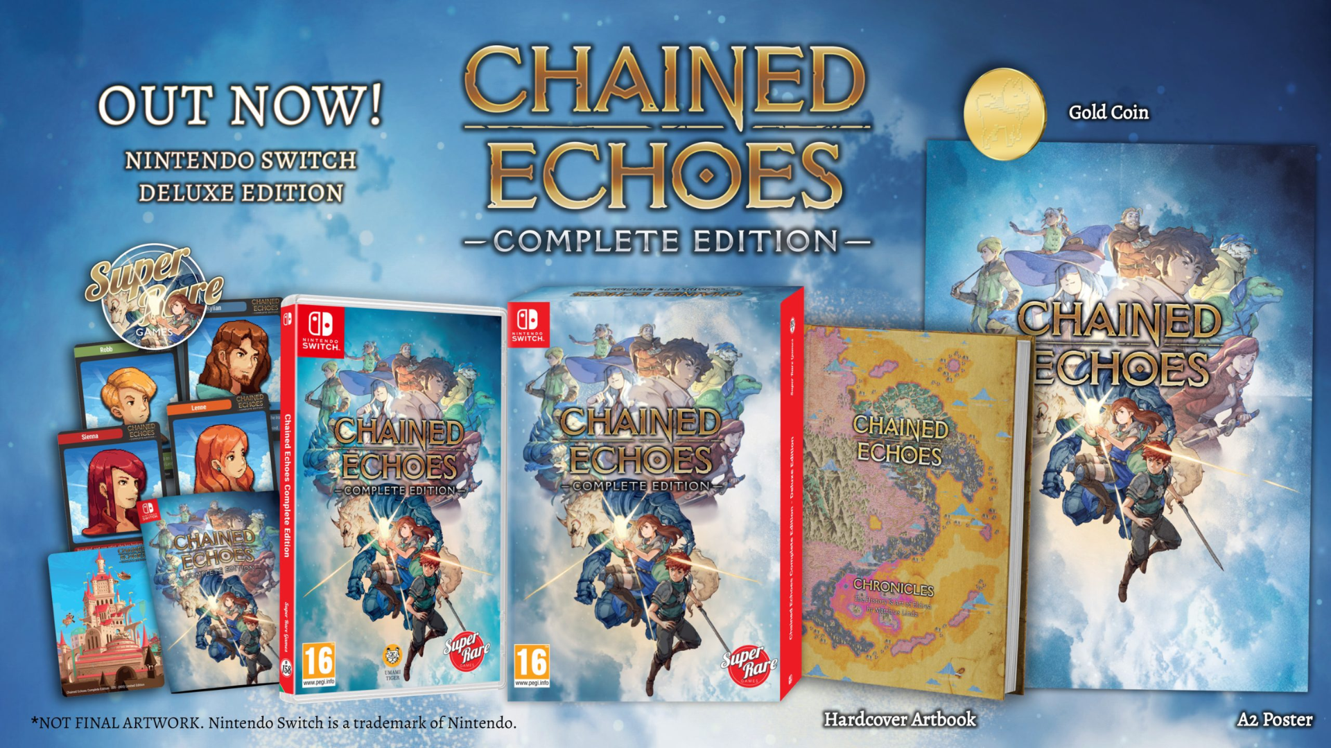 Chained Echoes Complete Edition Deluxe Edition Announced for Nintendo Switch