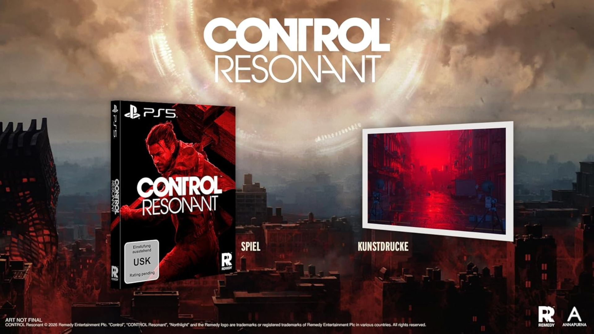 Control Resonant Amazon Exclusive Edition Revealed for PS5
