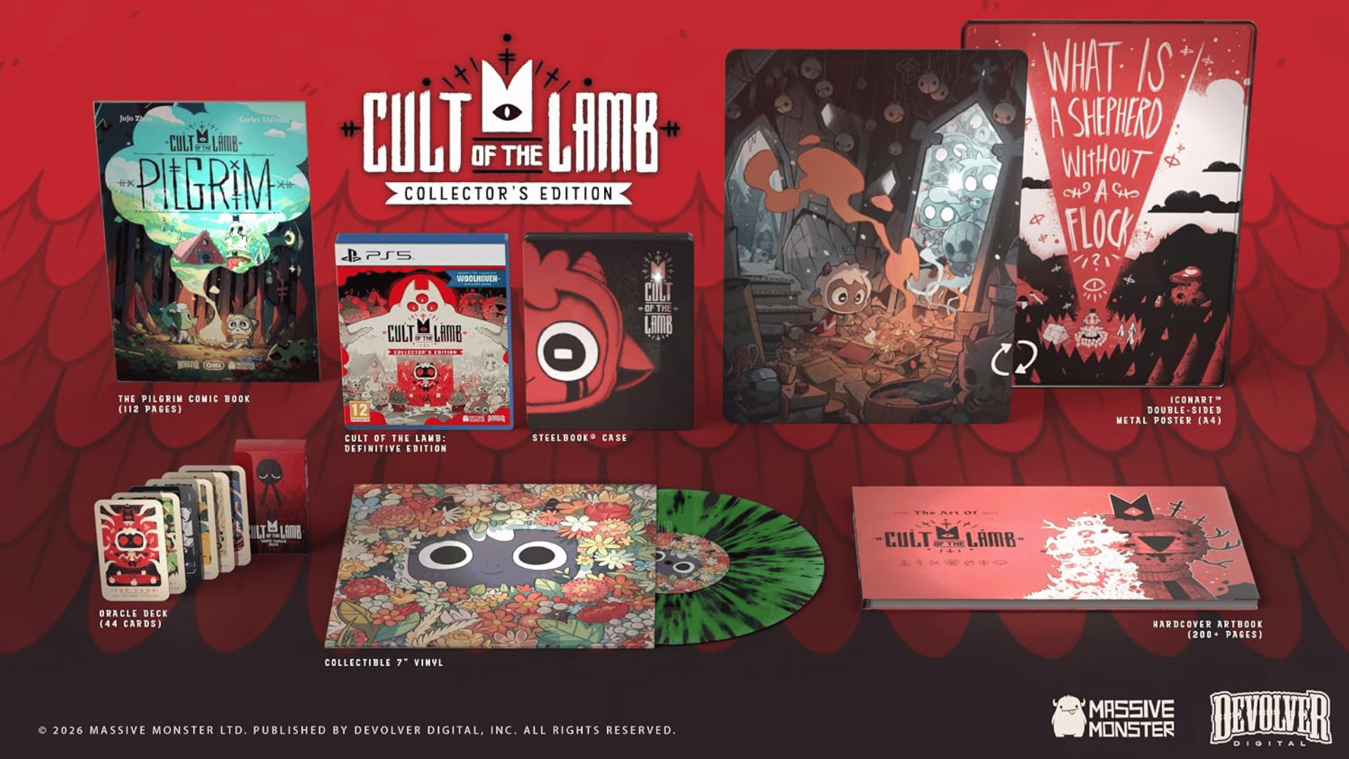 Cult of the Lamb Collector's Edition Announced for PS5 & Switch