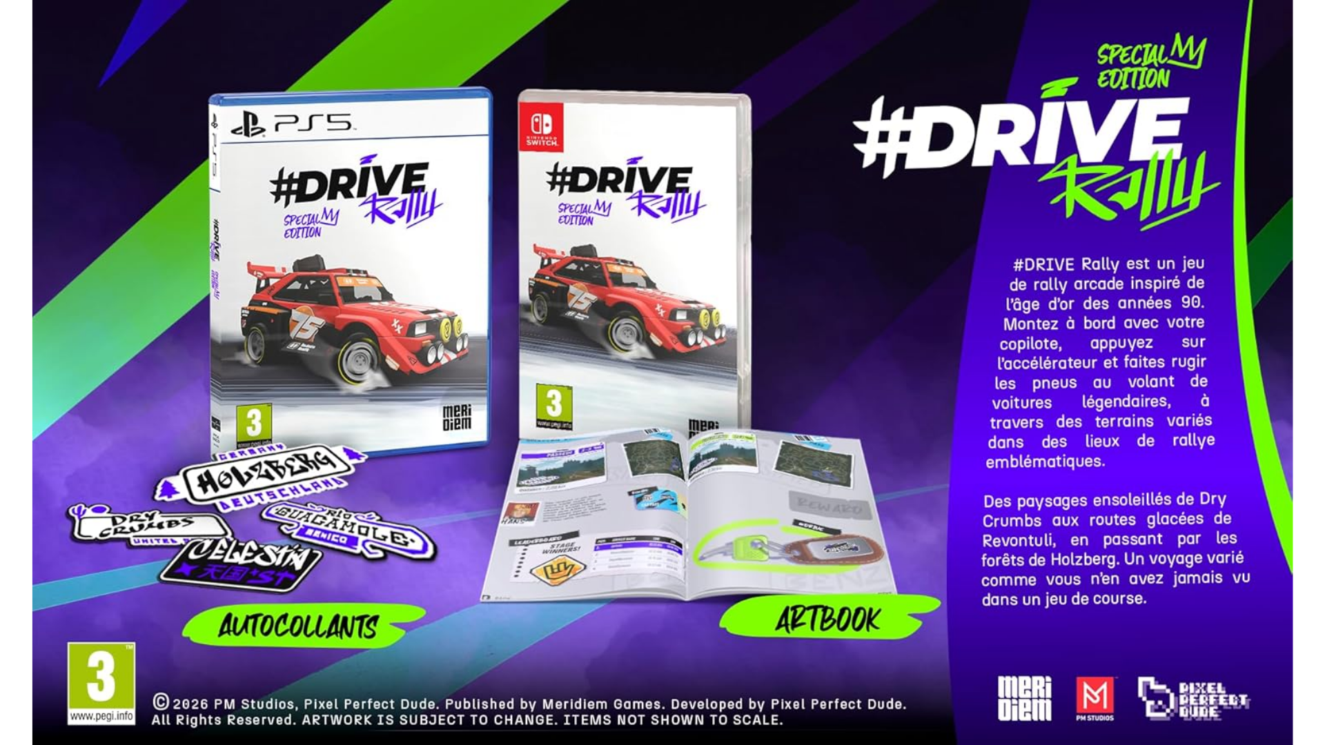 DRIVE Rally Special Edition Announced for PS5 & Switch