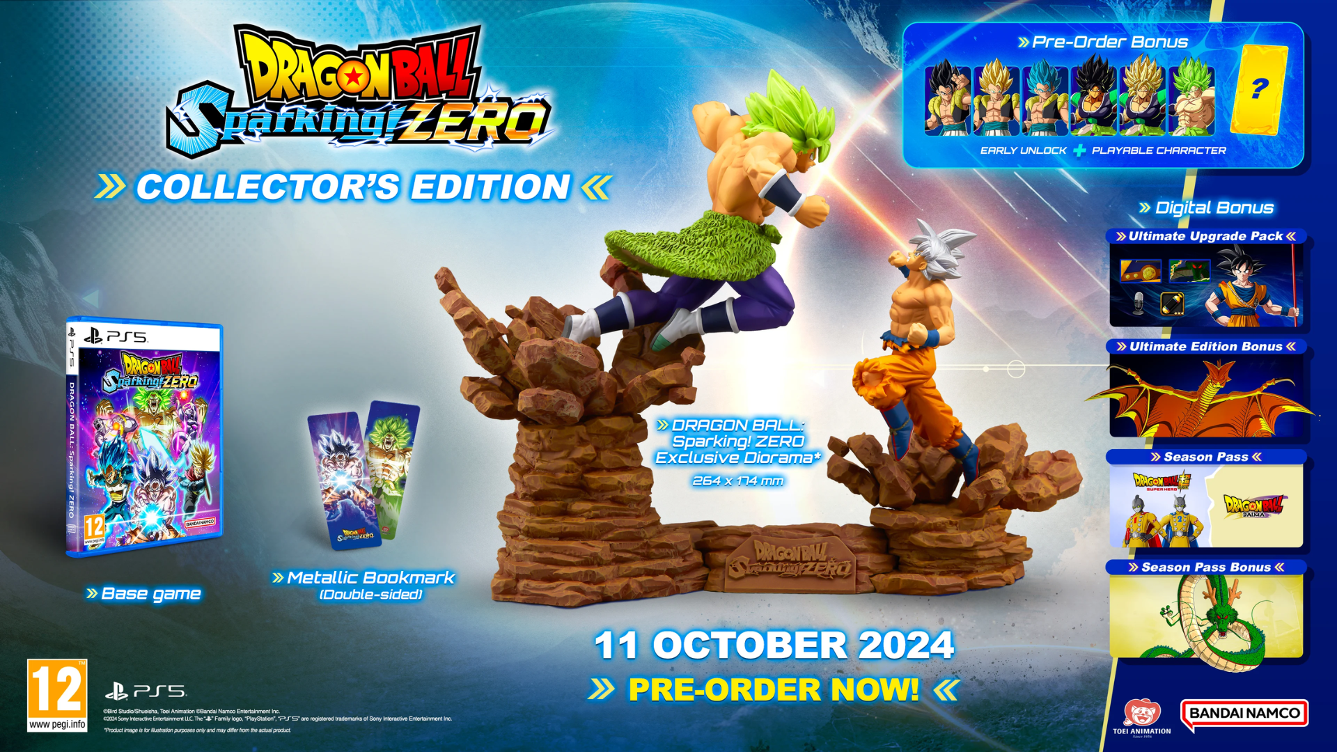 Track Dragon Ball Sparking ZERO Collector's Edition Stock