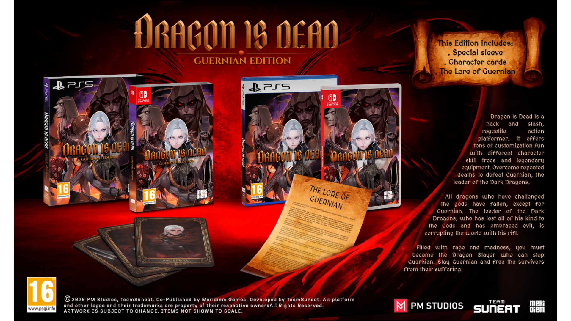 Dragon is Dead Guernian Edition Announced for PS5 & Switch