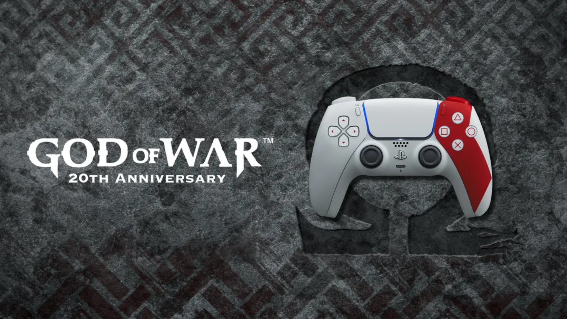God of War 20th Anniversary DualSense Controller Announced