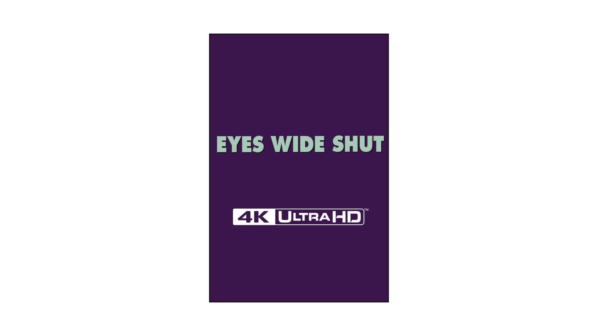 Eyes Wide Shut SteelBook 4K UHD Blu-ray Announced for the UK