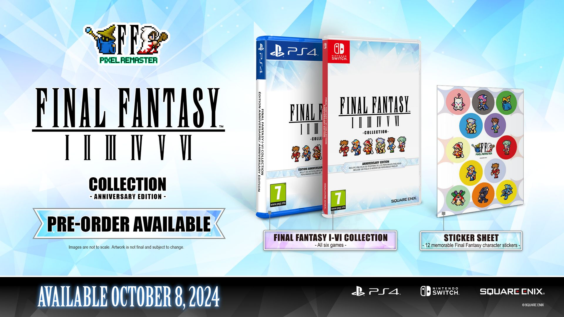 Final Fantasy I-VI Collection Anniversary Edition Pre-order Deal