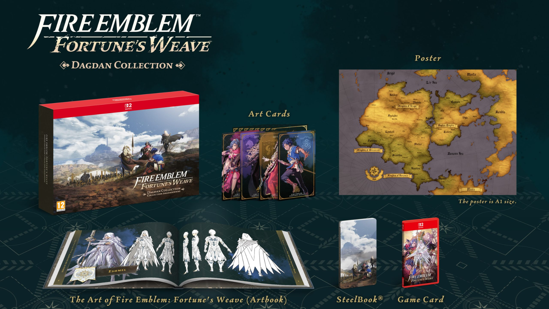 Fire Emblem Fortune's Weave Dagdan Collection Announced for Switch 2