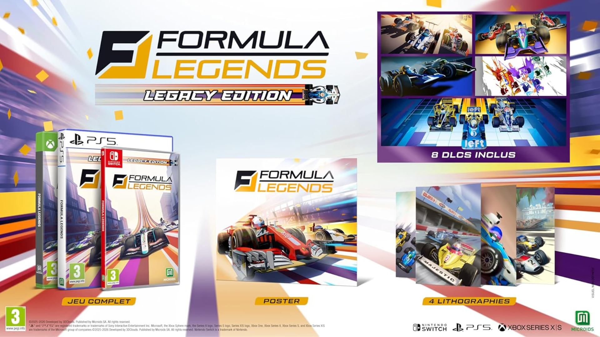 Formula Legends Legacy Edition Announced: Release & Details