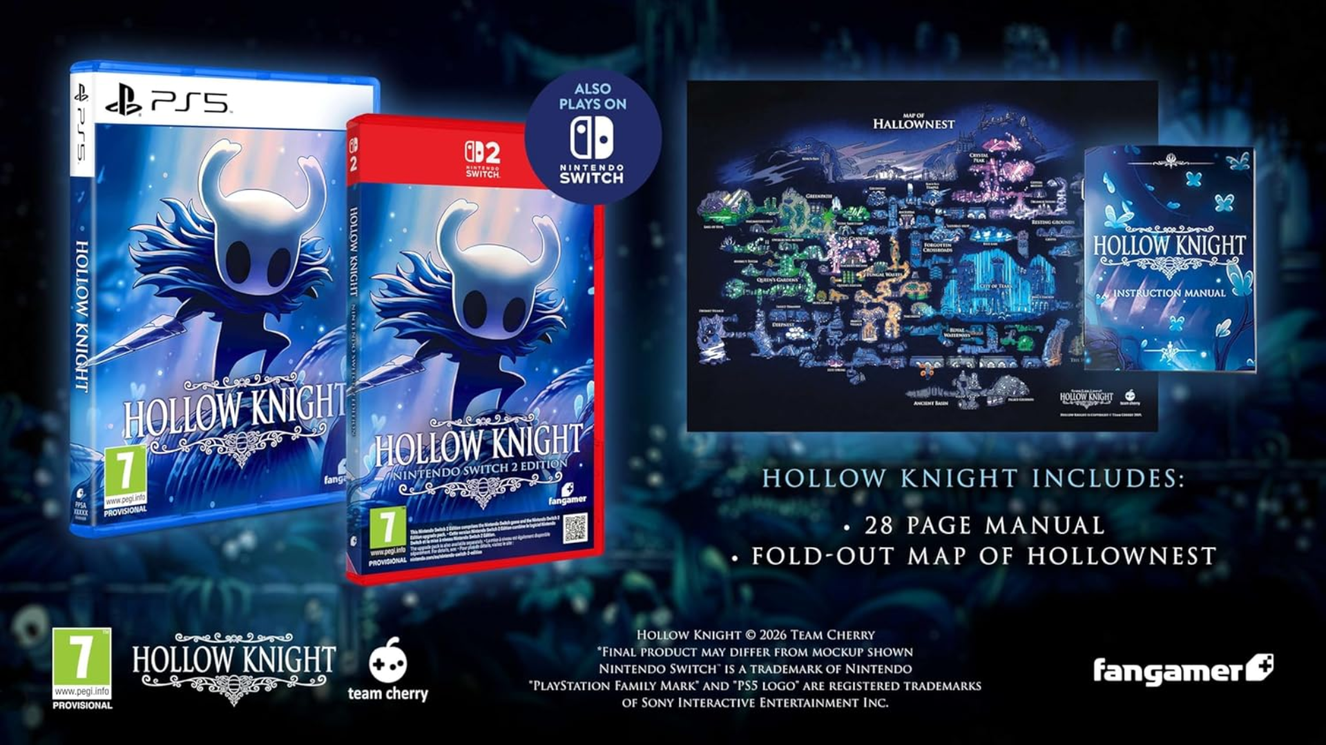 Hollow Knight Gets New PS5 and Switch 2 Physical Edition