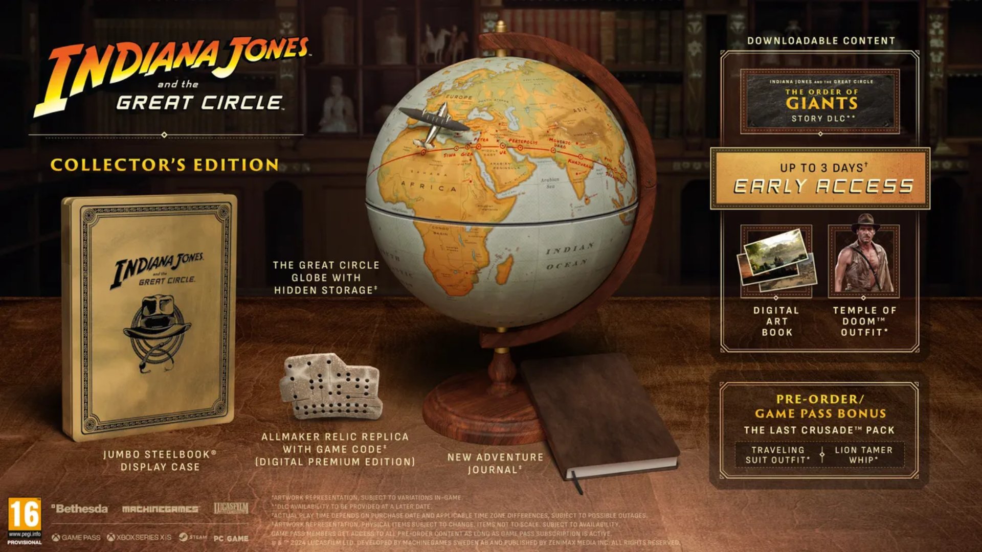 Indiana Jones and the Great Circle Collector’s Edition Announced