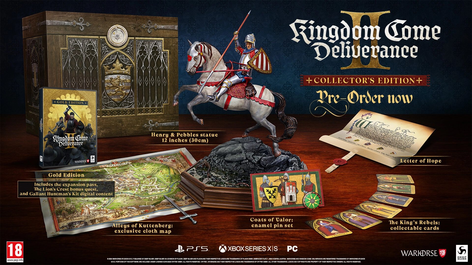 Kingdom Come Deliverance II Collectors Available for Pre-Order