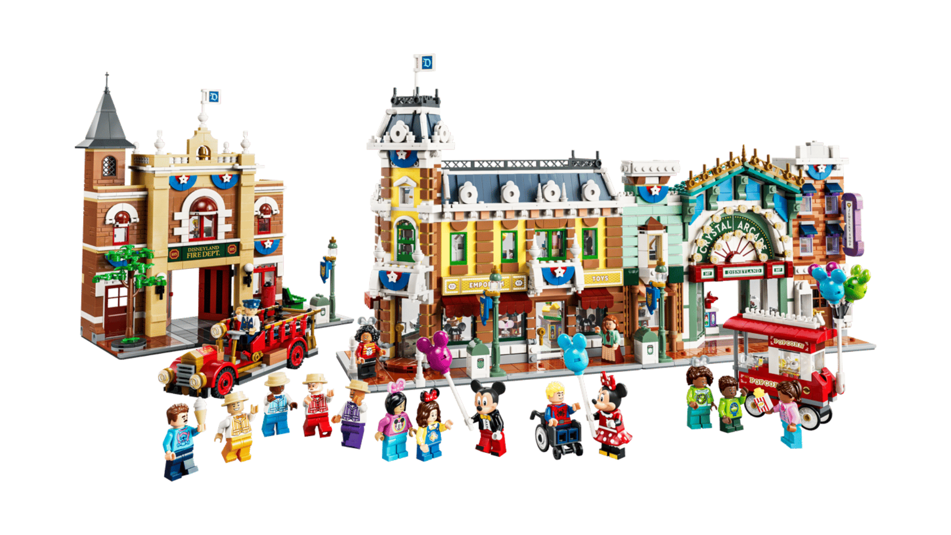 LEGO Disney Main Street, U.S.A. (43302) Revealed for 2026