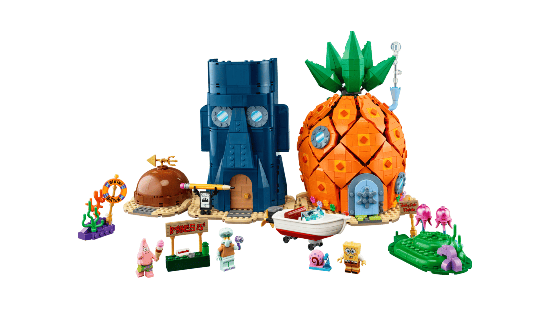 LEGO Icons SpongeBob SquarePants: Bikini Bottom (11386) Revealed