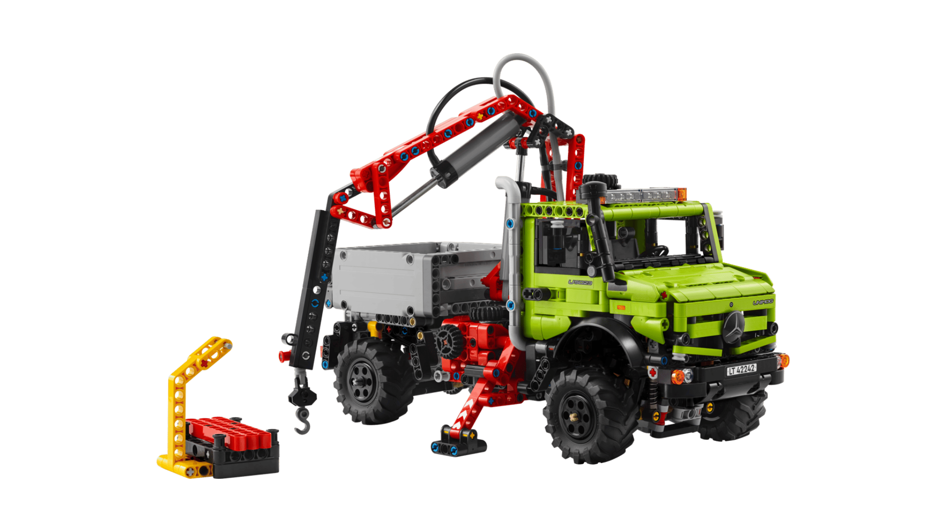 LEGO Technic Mercedes-Benz Unimog U 5023 with Crane (42242) Revealed