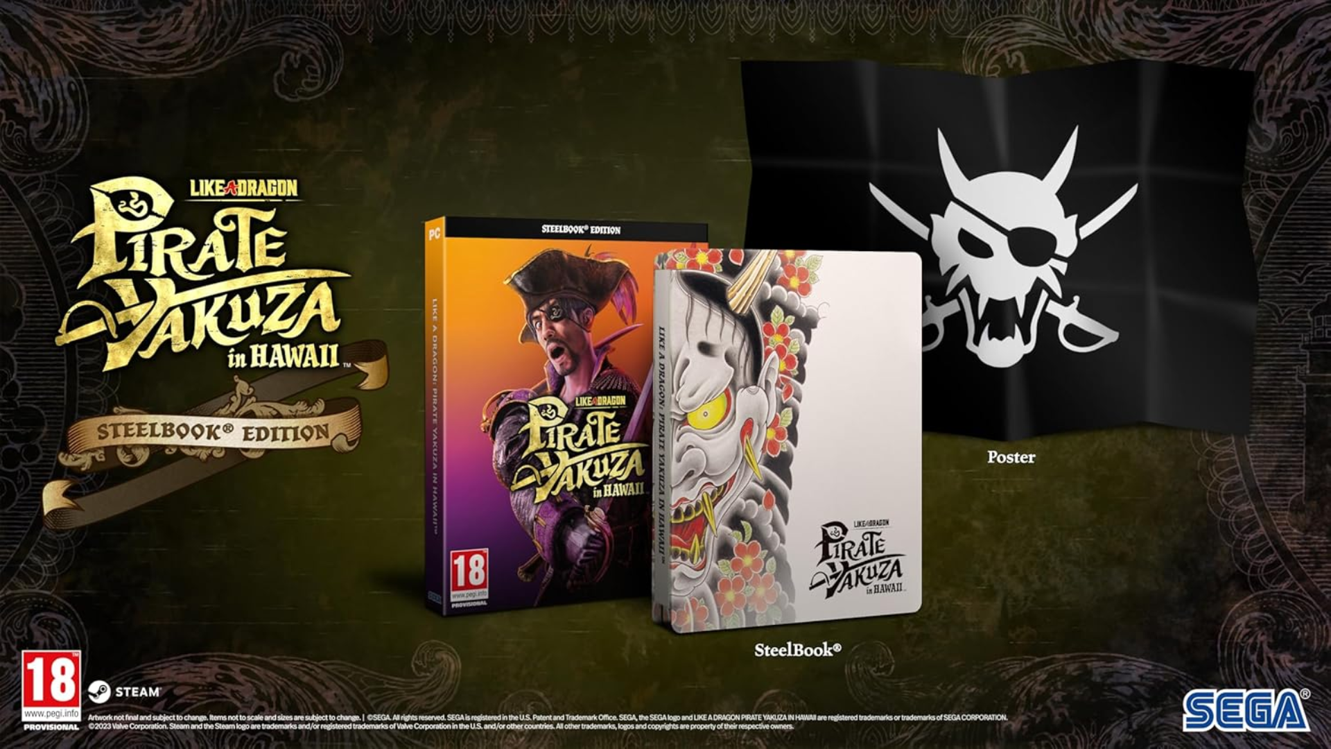 Where to Buy Like a Dragon Pirate Yakuza in Hawaii SteelBook Edition