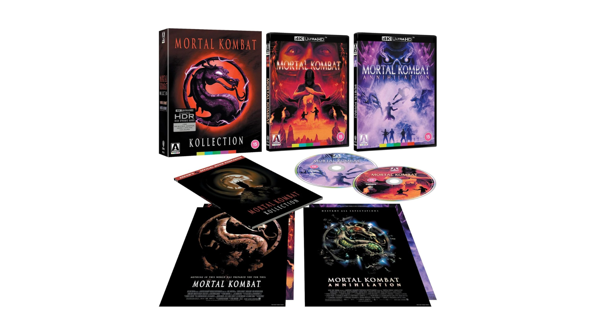 Mortal Kombat Kollection 4K UHD: Arrow Video Release Details
