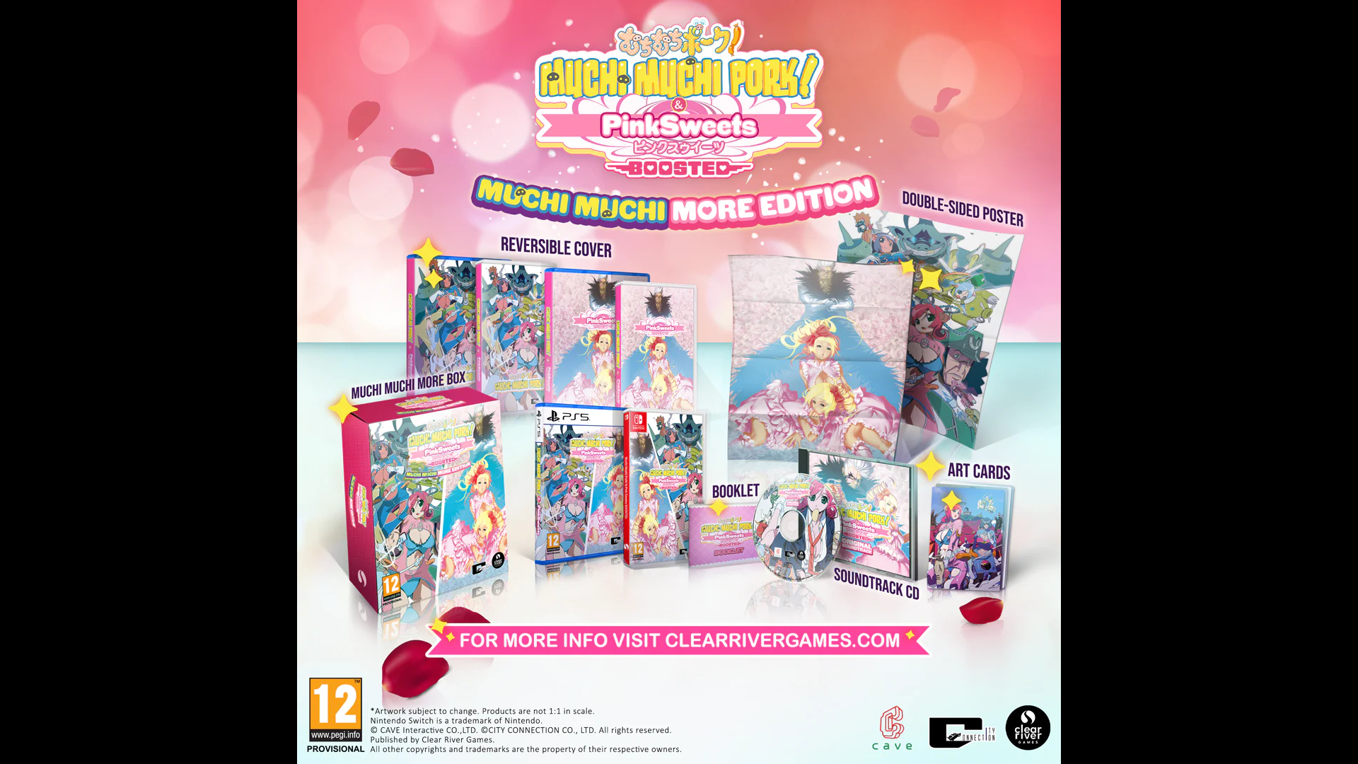 Muchi Muchi Pork! & PinkSweets Boosted: Muchi Muchi More Edition Announced for PS5 and Switch