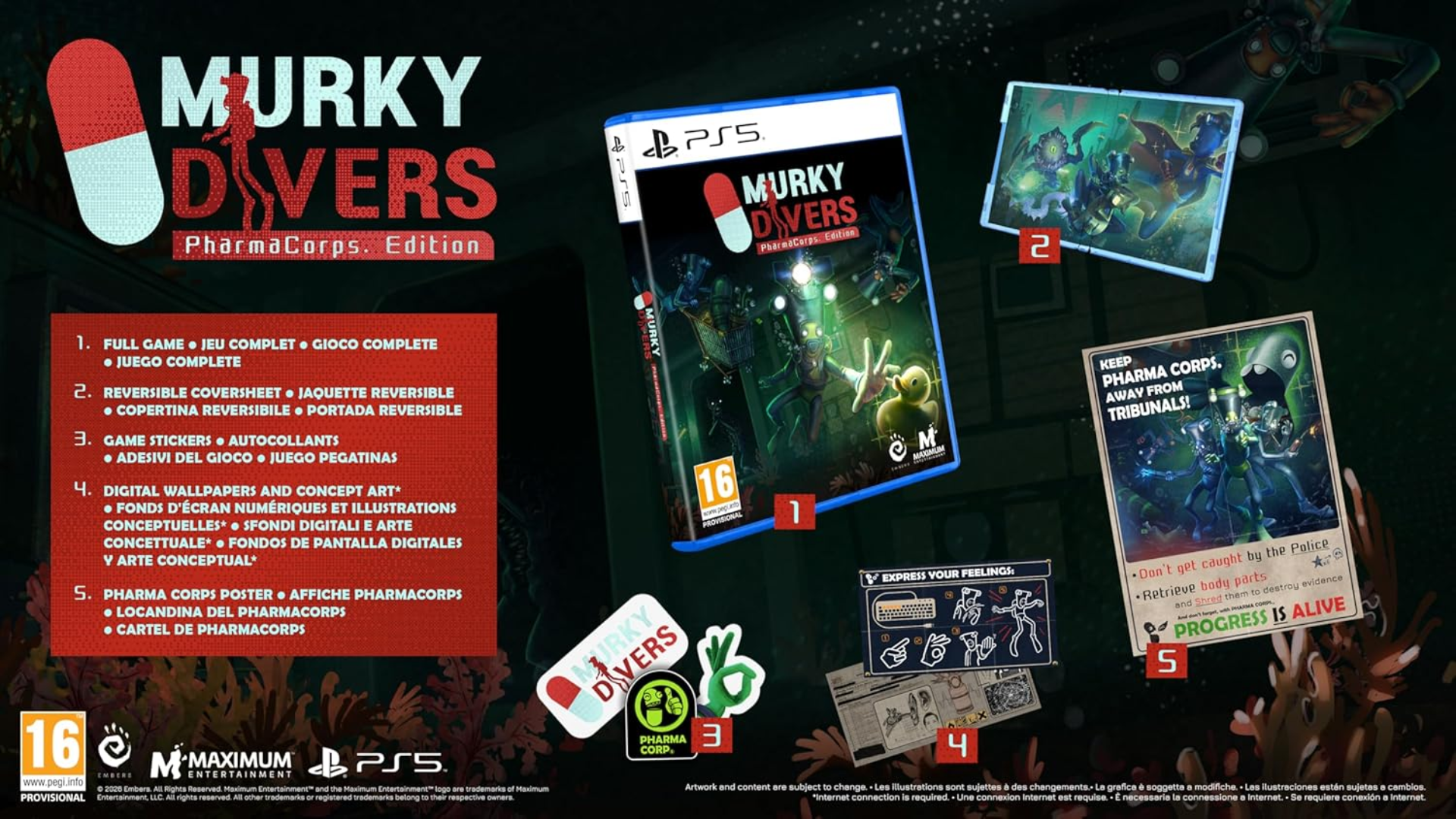 Murky Divers: PharmaCorps Edition Announced for PS5