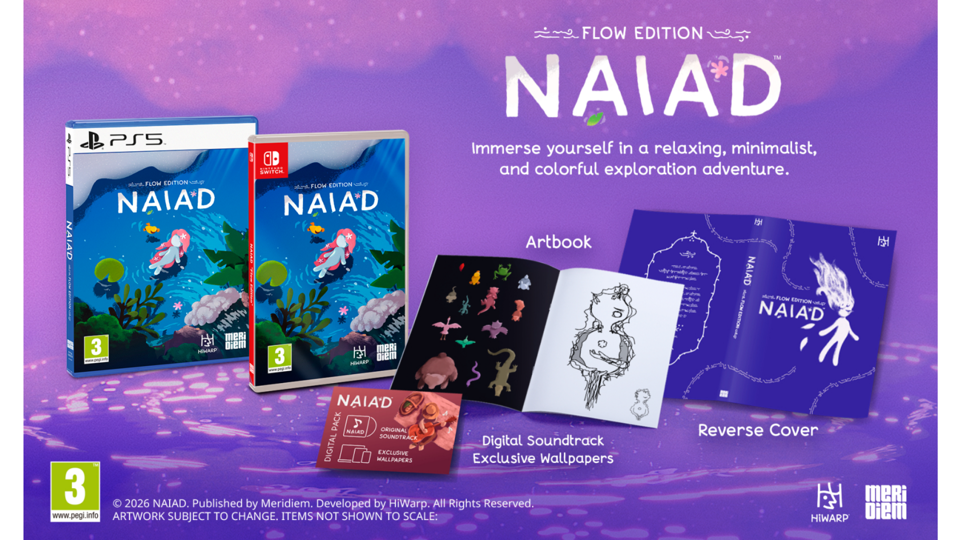 Naiad Flow Edition PS5 & Switch Physical Release