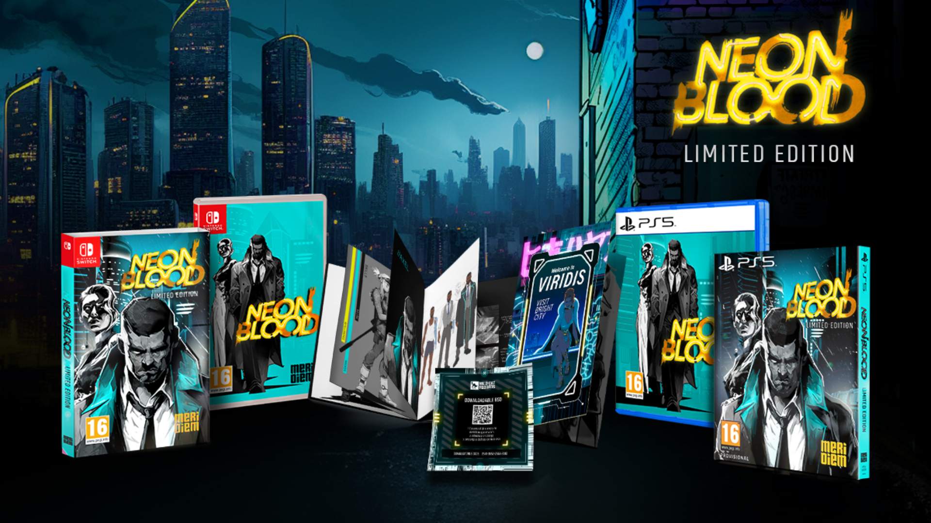 Neon Blood Limited Edition: Pre-Order Now for PS5 & Switch