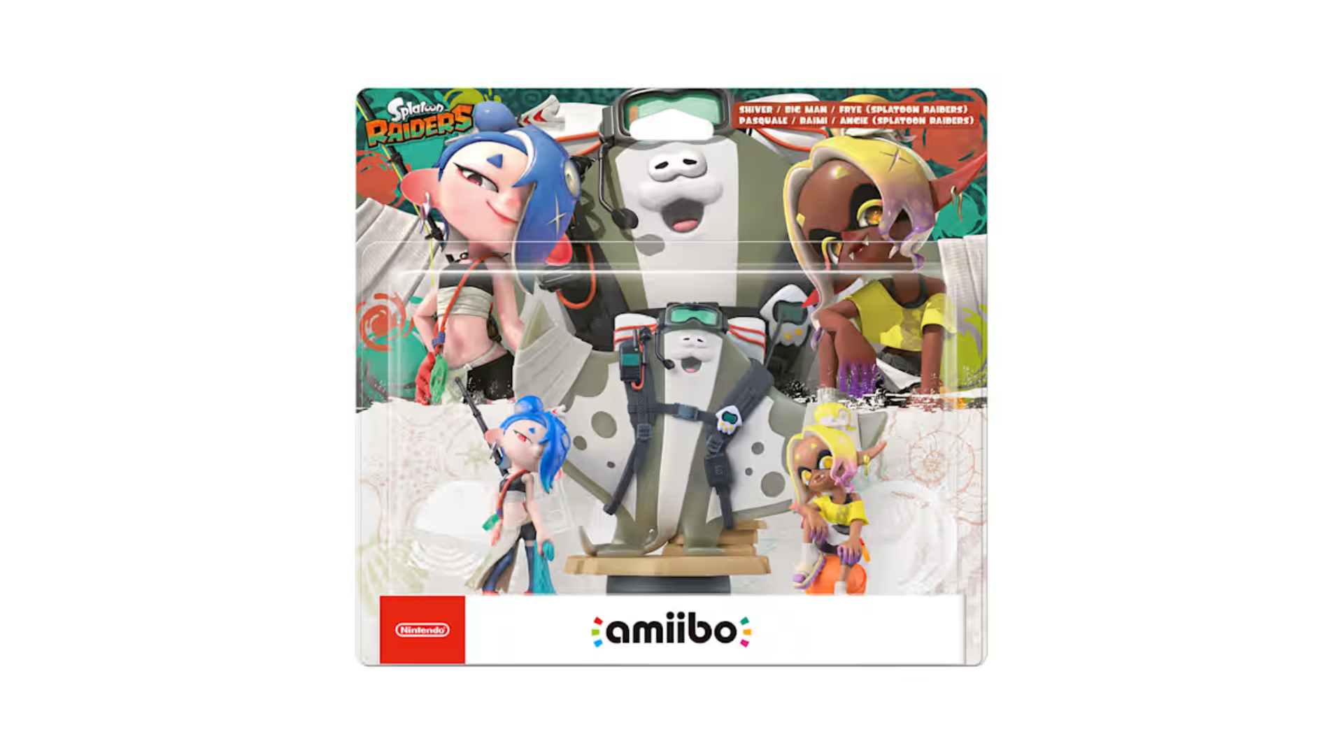 Splatoon Raiders Deep Cut amiibo Triple-Pack Releases July 23, 2026