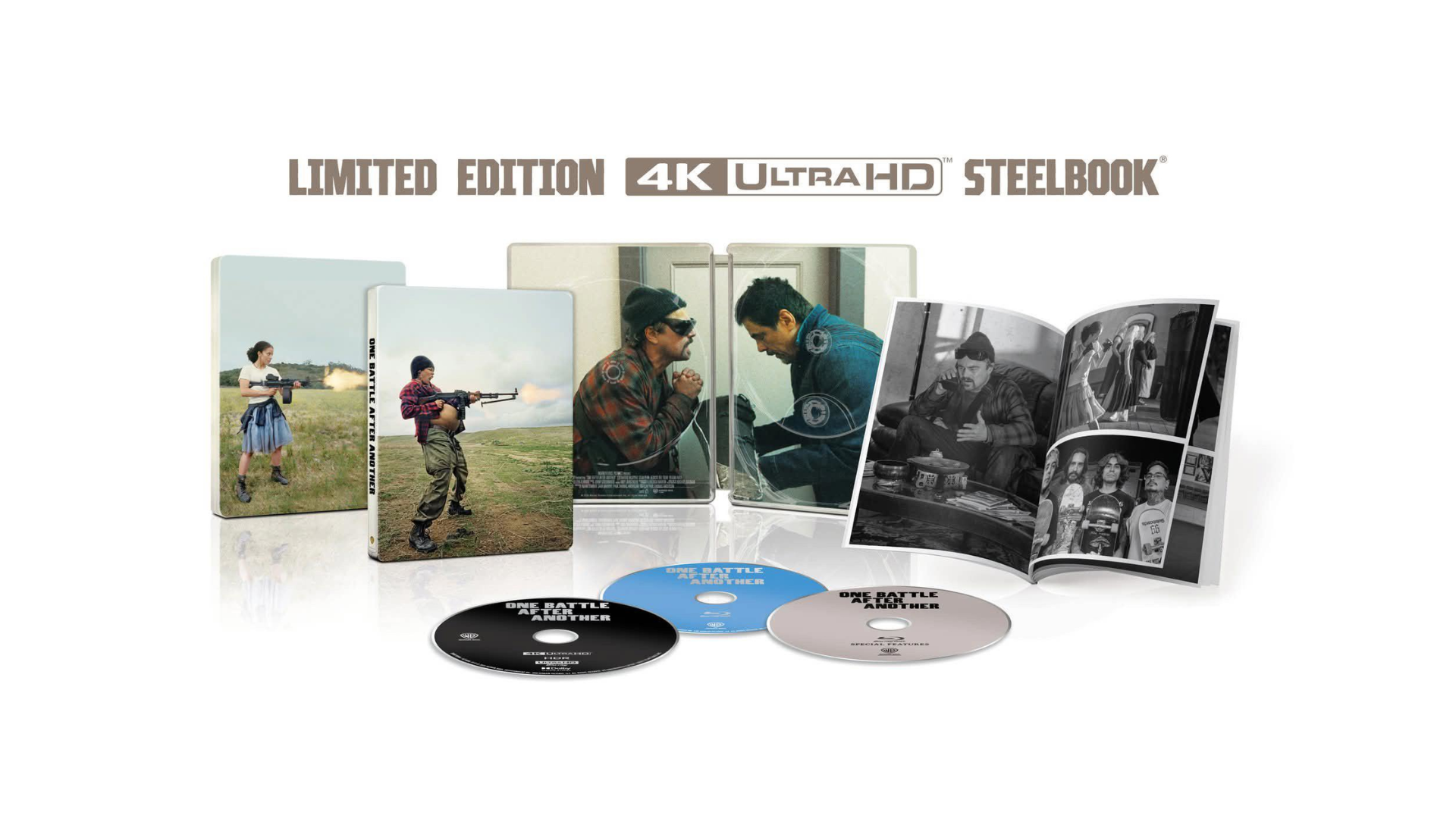 One Battle After Another SteelBook 4K UHD HMV Exclusive