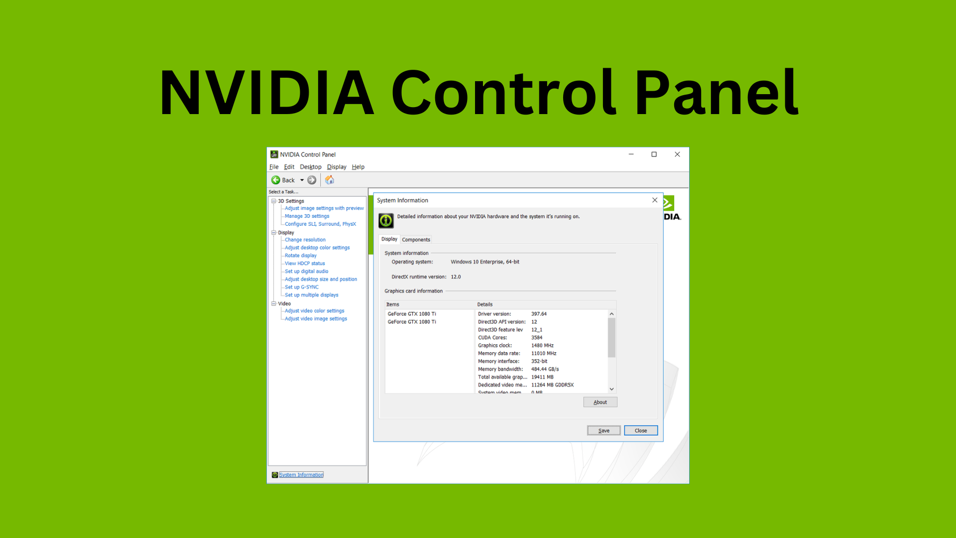 How to Optimise NVIDIA Control Panel for Gaming