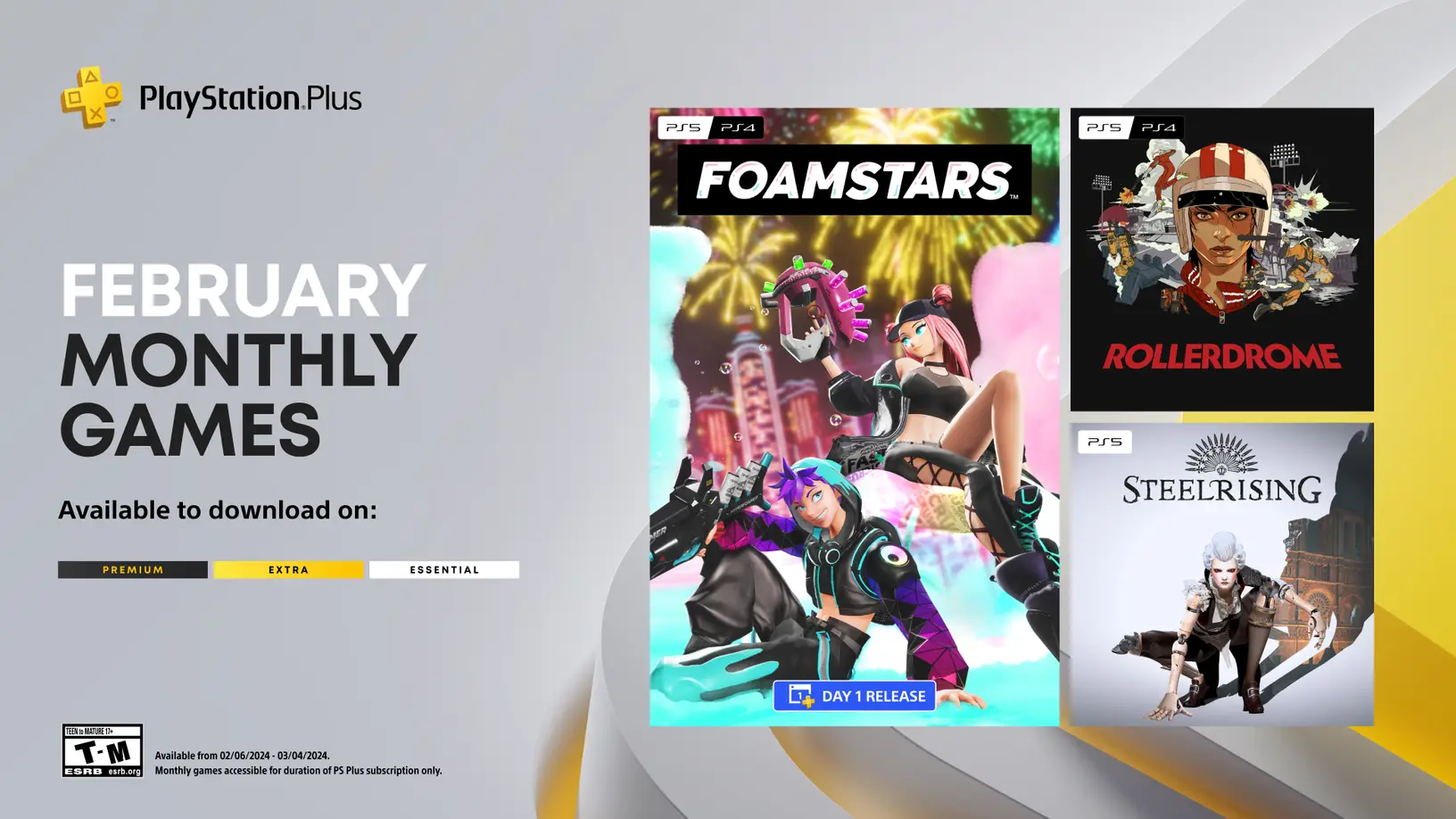 PlayStation Plus Monthly Games for February 2024