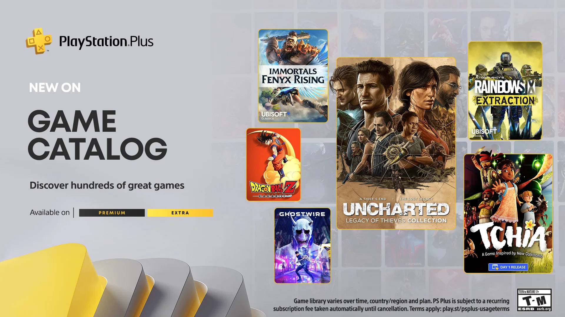 PlayStation Plus Game Catalogue Line-up for March 2023
