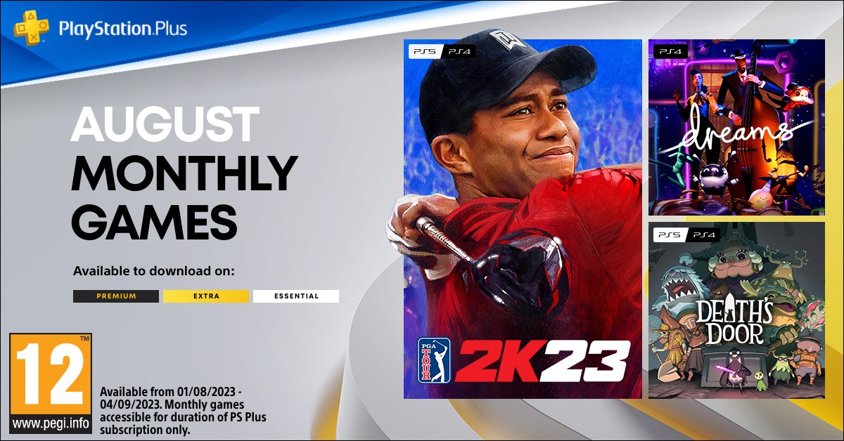 PlayStation Plus Monthly Games for August 2023