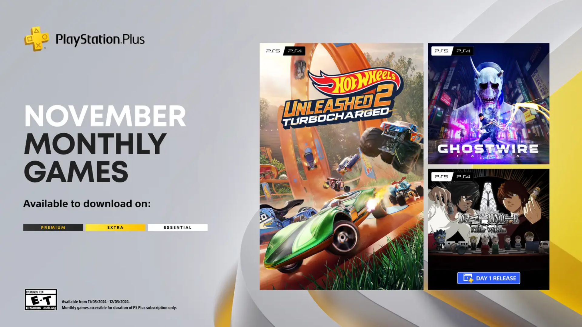 PS Plus November 2024 Monthly Games Revealed