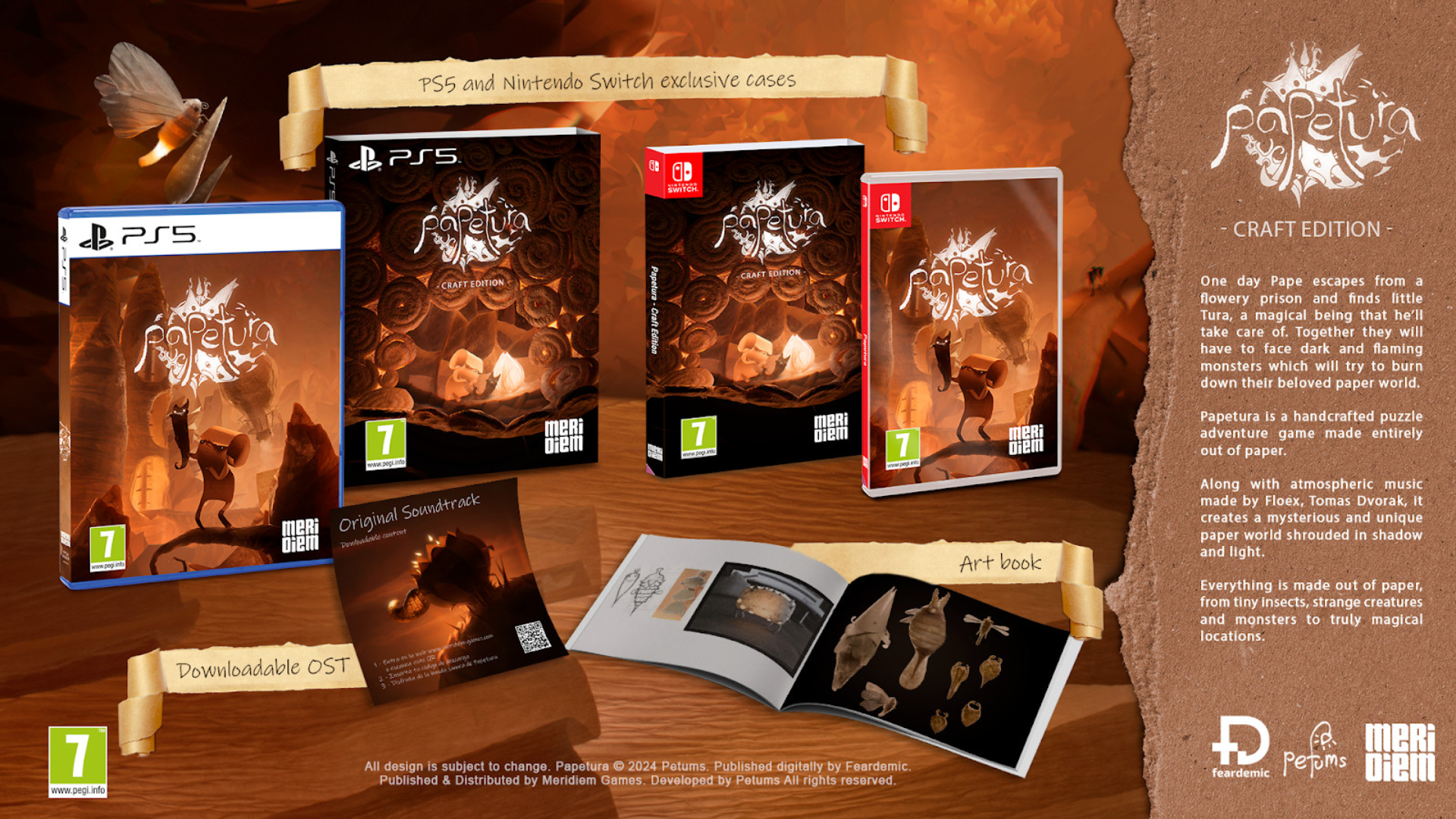 Pre-Order Papetura Craft Edition: Coming to PS5 & Switch Nov 5