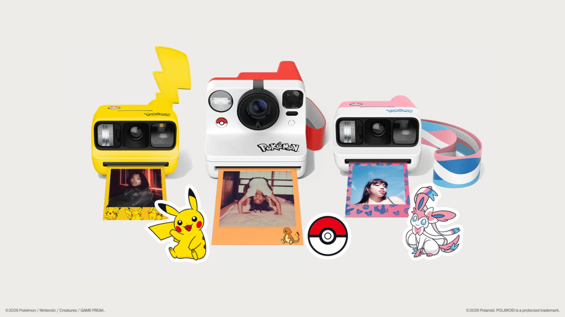 Pokémon x Polaroid Special Edition Cameras, Film & Accessories