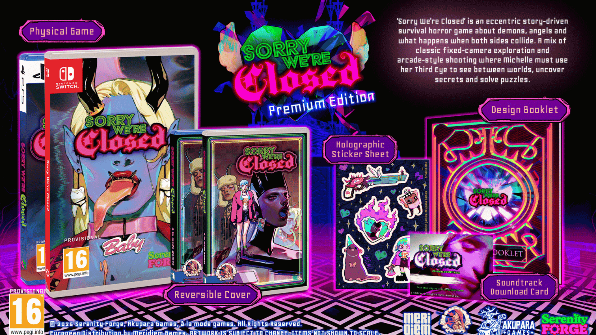 Sorry We’re Closed Premium Edition Announced for PS5 & Switch