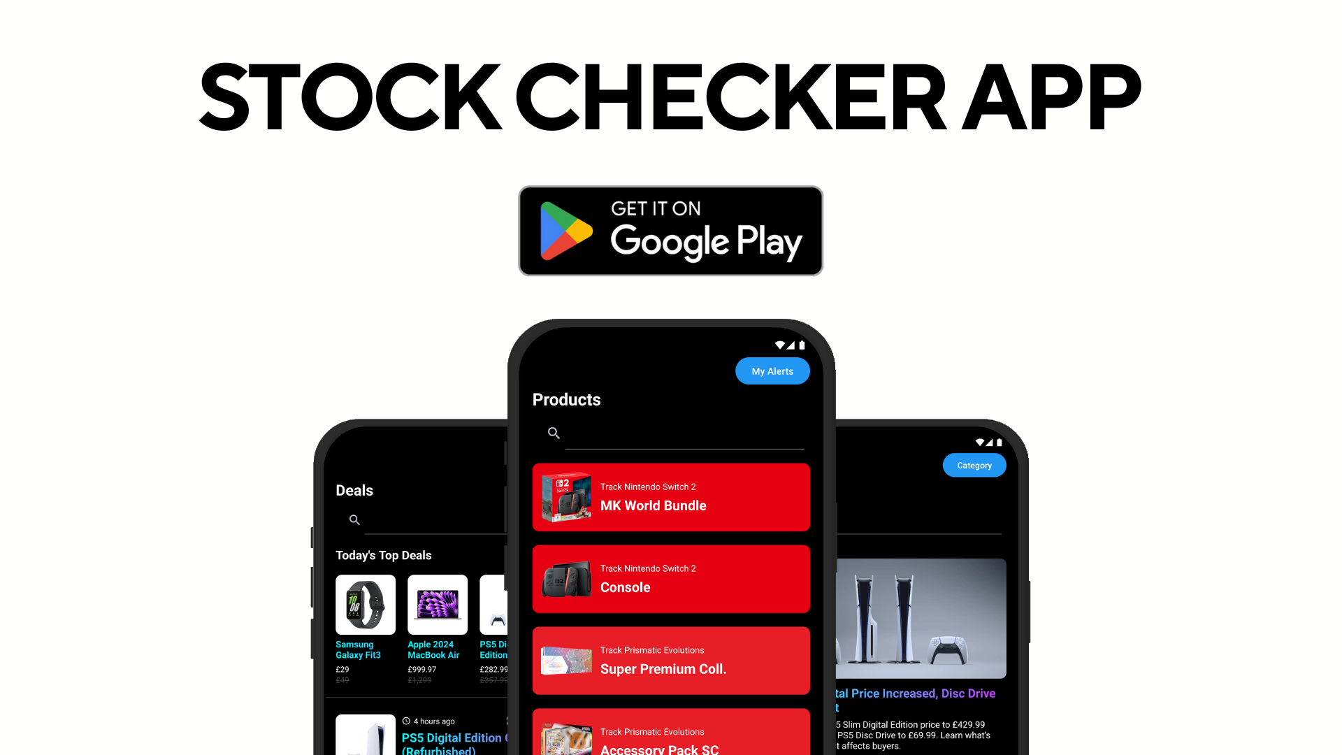 Stock Checker Android App Now Available on Google Play