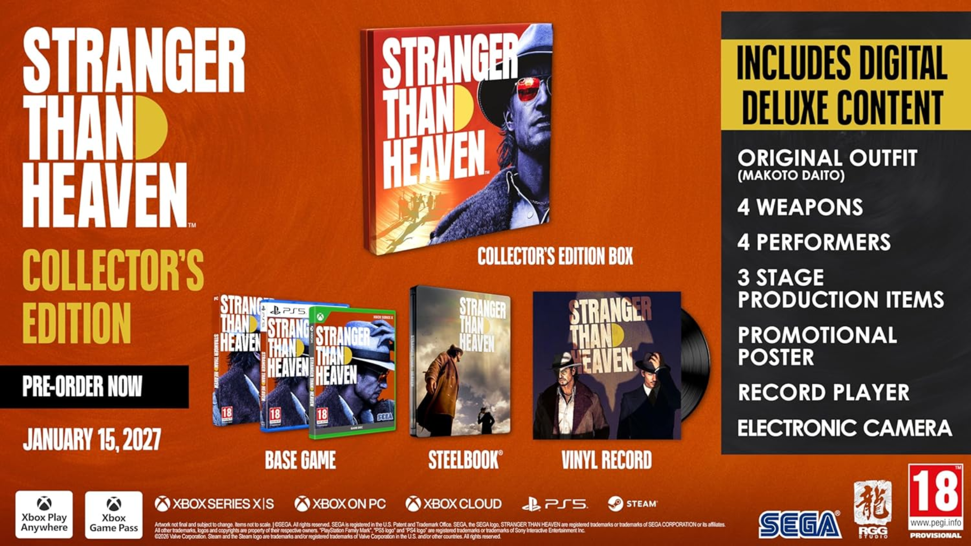Stranger Than Heaven Collector’s Edition: Contents, Price & Pre-Orders