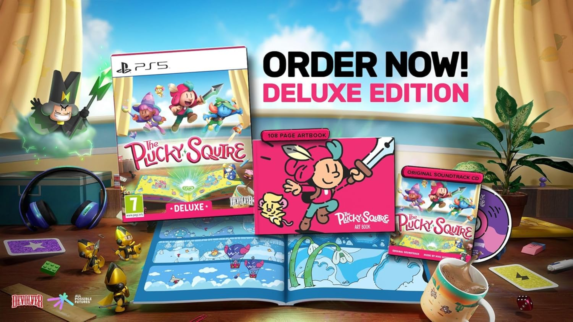 The Plucky Squire Deluxe Edition Pre-orders Now Available