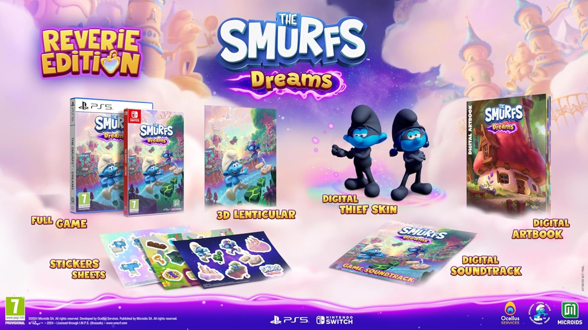 Where to buy The Smurfs Dreams Reverie Edition (PS5 & Switch)