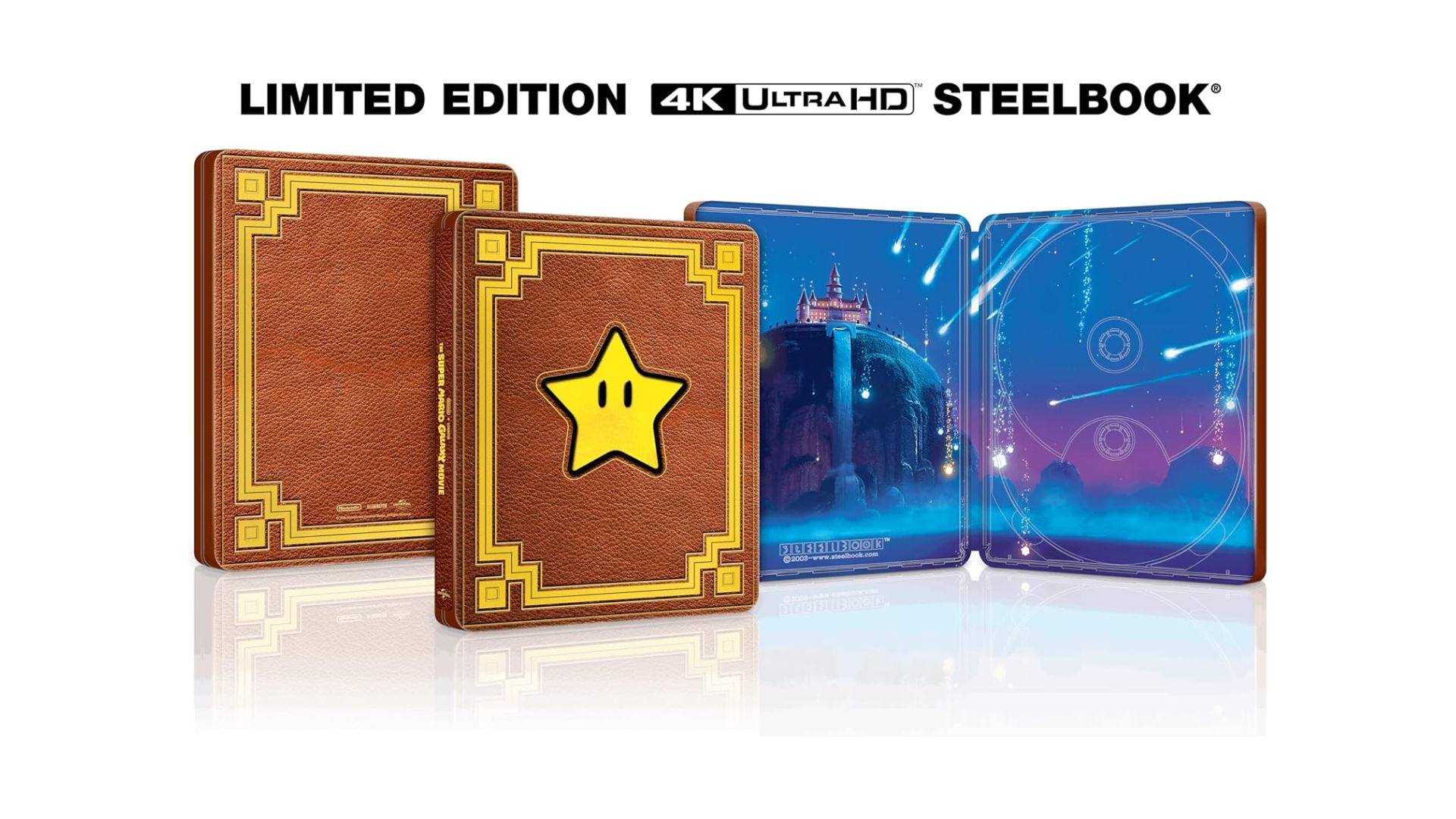 The Super Mario Galaxy Movie Steelbook 4K UHD Announced