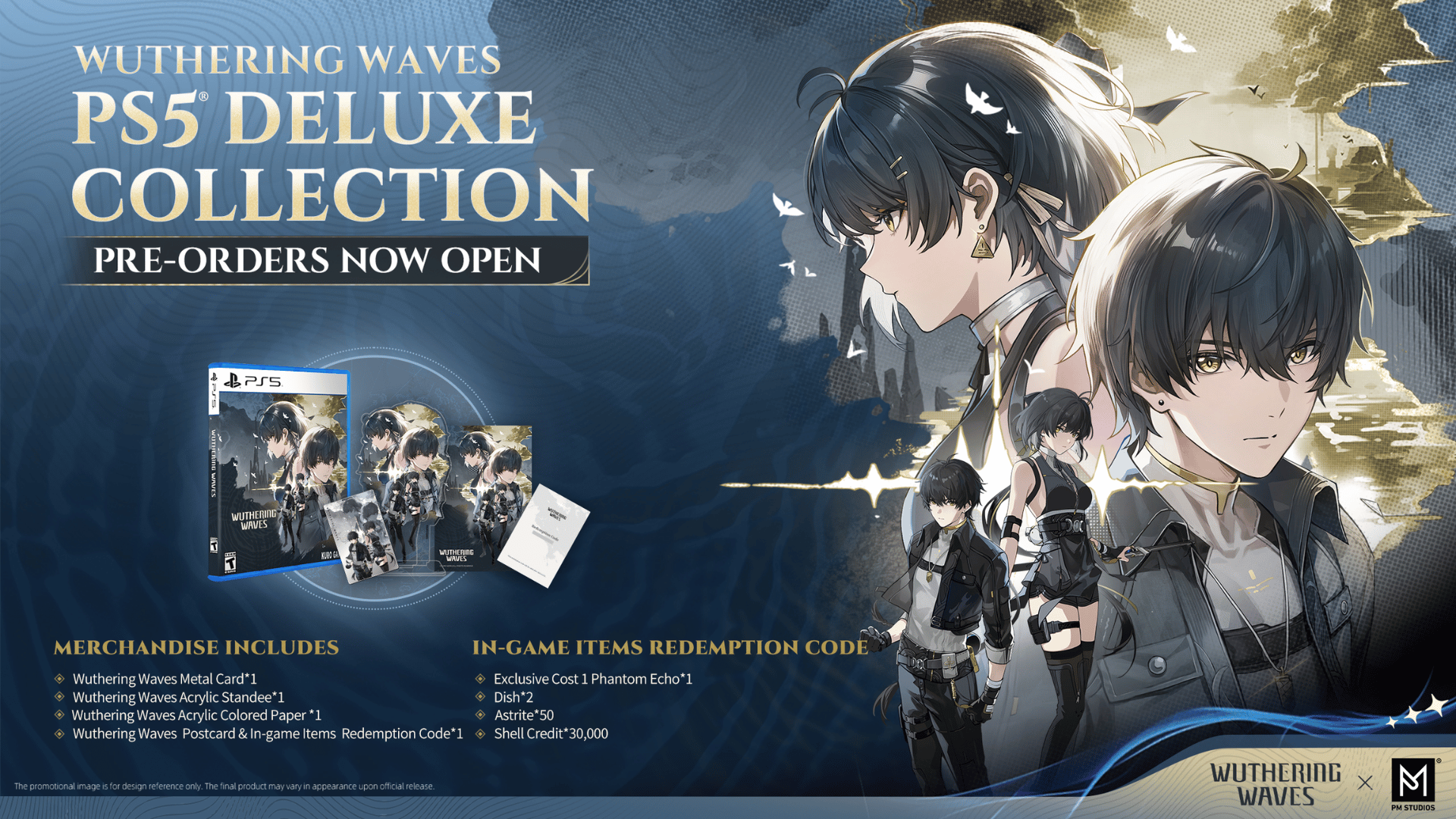 Wuthering Waves Deluxe Collection for PS5 Announced | Release Date & Contents