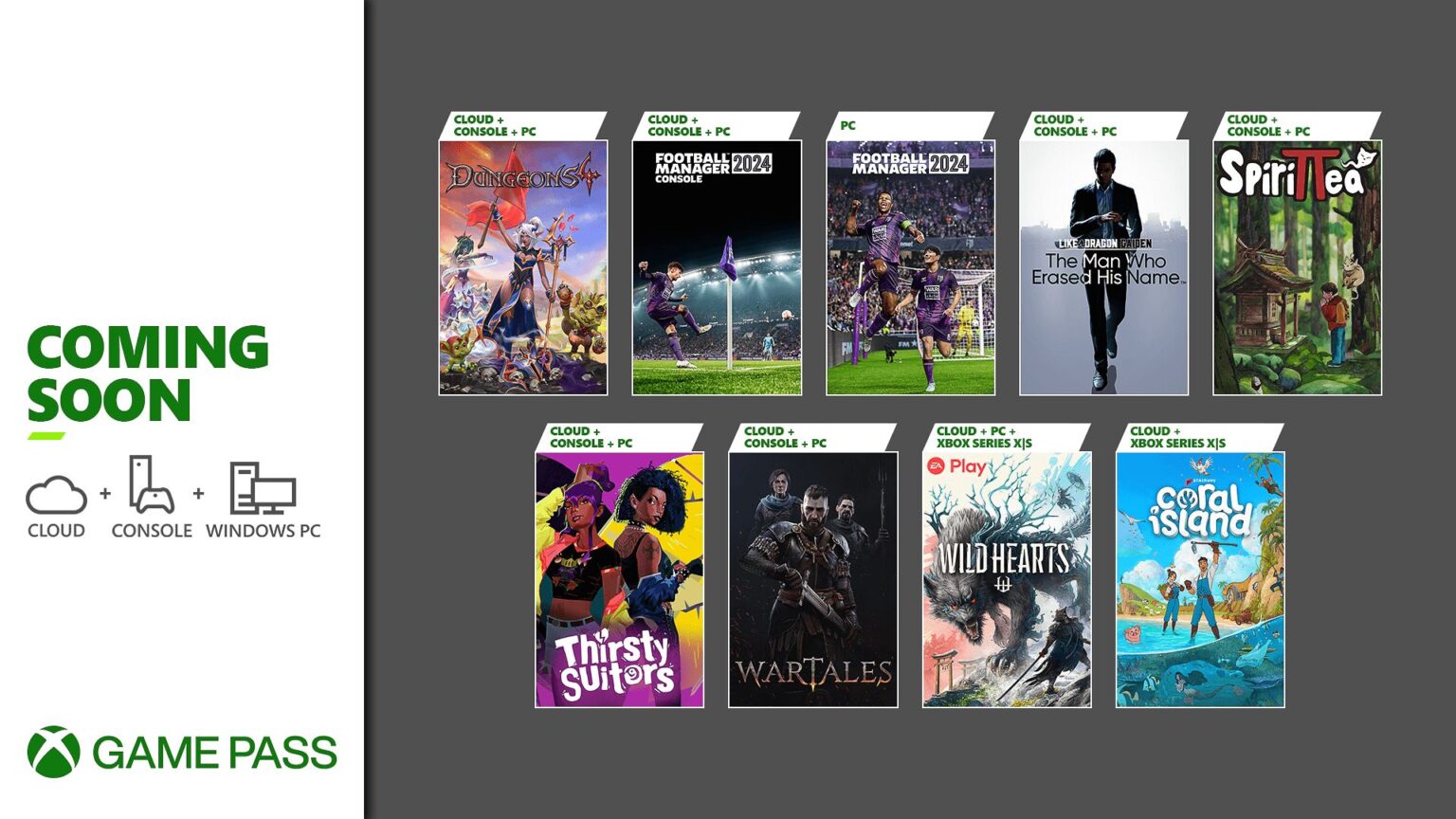 New Game Additions to Xbox Game Pass (October 2023)