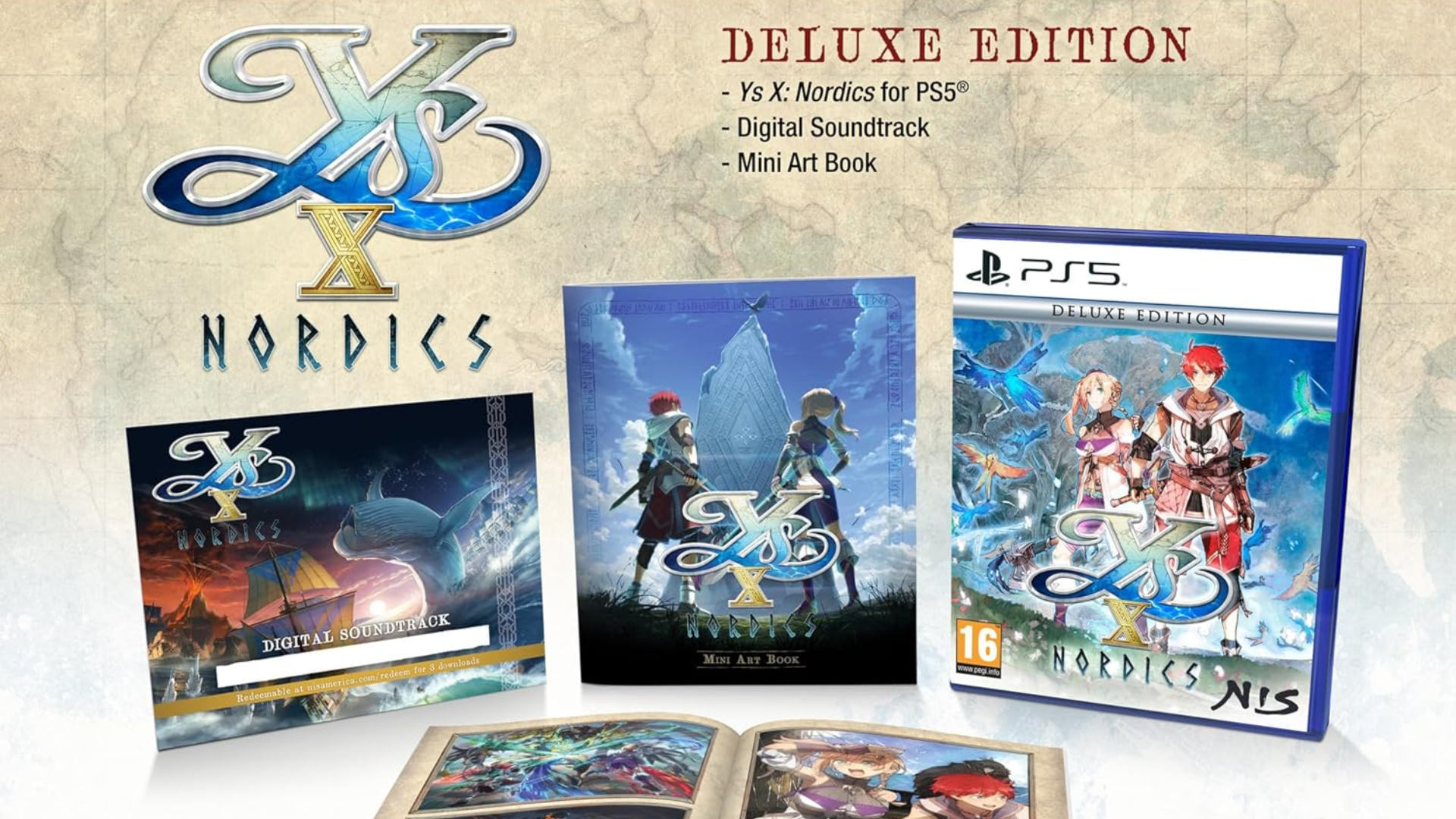 Where to buy Ys X Nordics Deluxe Edition: Available Now