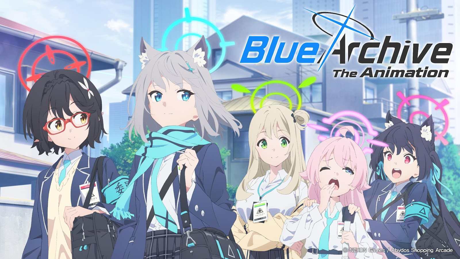 Blue Archive The Animation Debuts on Streaming Platforms